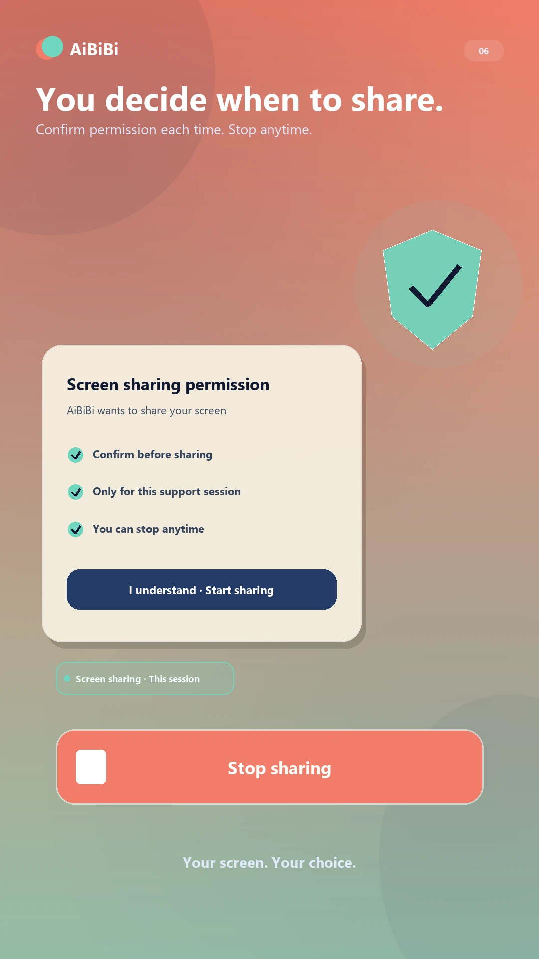 AiBiBi: Remote Assistance screenshot